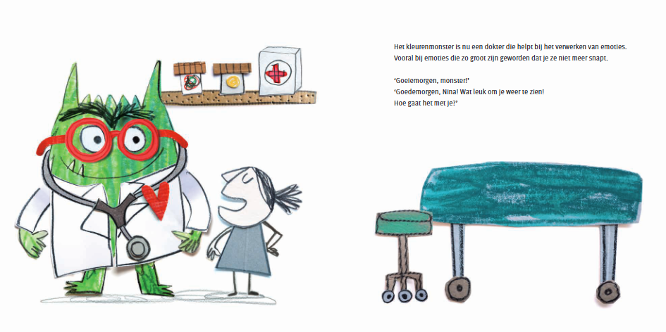 Het kleurenmonster de emotiedokter